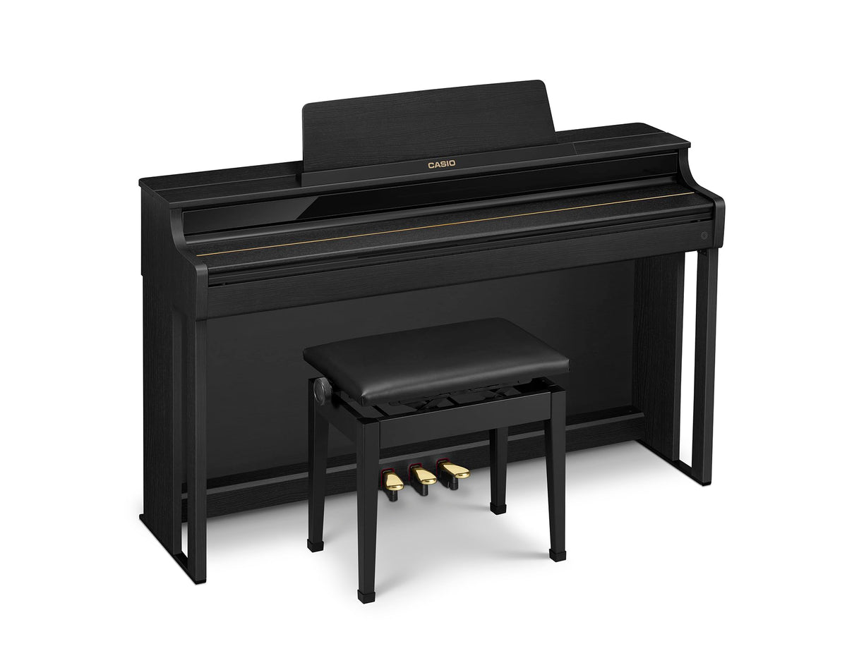 Casio AP-550 Celviano 88-Key Digital Piano - Black w/ Headphones