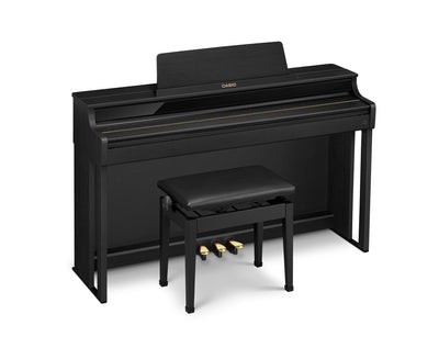 Casio AP-550 Celviano 88-Key Digital Piano - Black w/ Adjustable Bench
