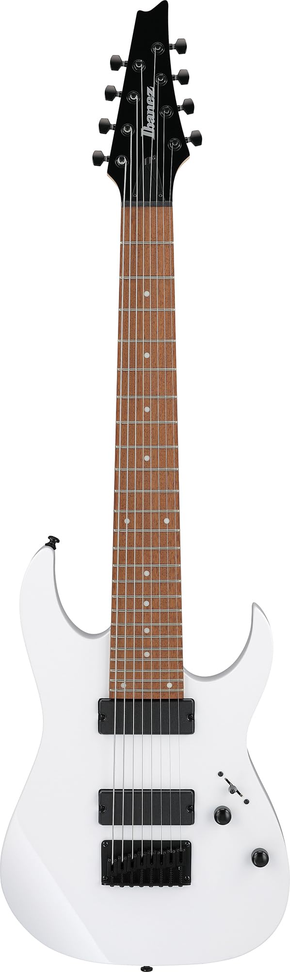 Ibanez RG8 RG Standard 8-String Electric Guitar - White w/ Gig Bag