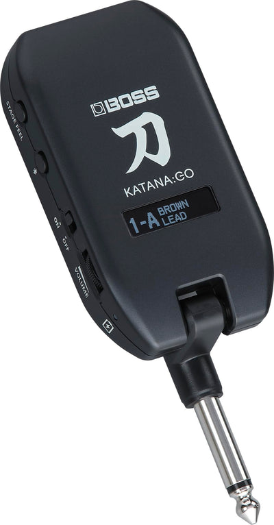 Boss Katana:Go Personal Headphone Guitar Amplifier w/ Instrument Cable