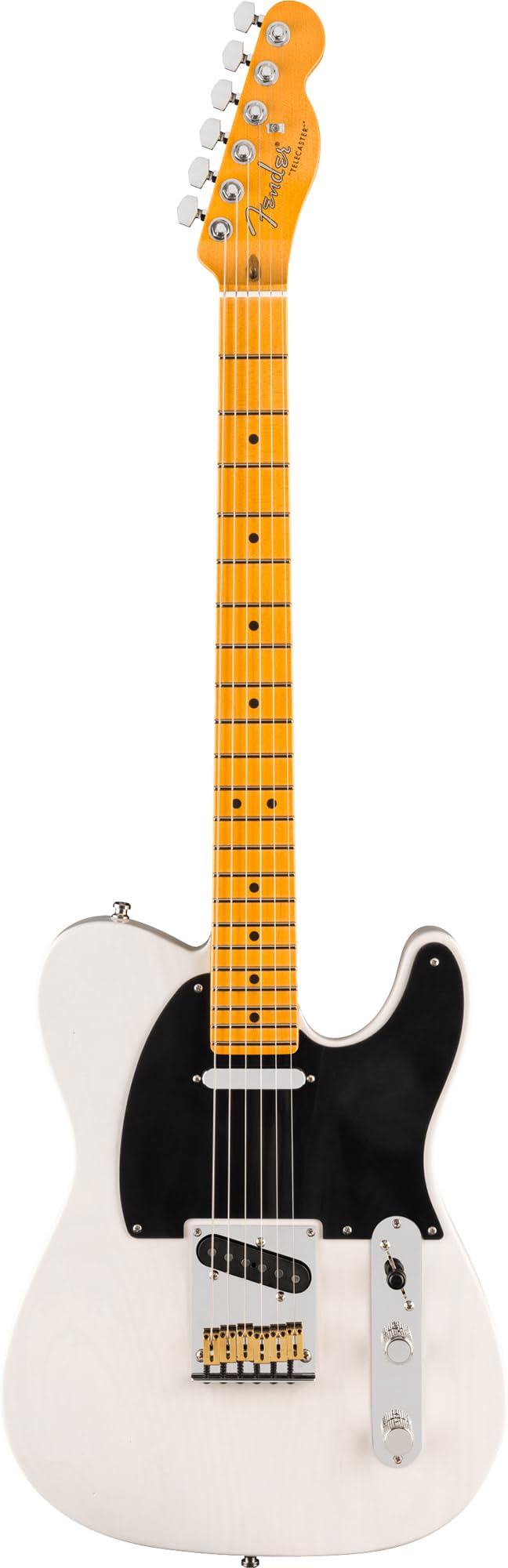 Fender American Ultra Luxe Vintage '50s Telecaster - White Blonde w/ Instrument Cable