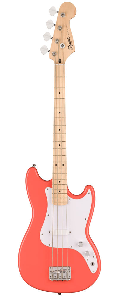 Fender Squier Sonic Bronco Bass - Tahitian Coral w/ Tuner