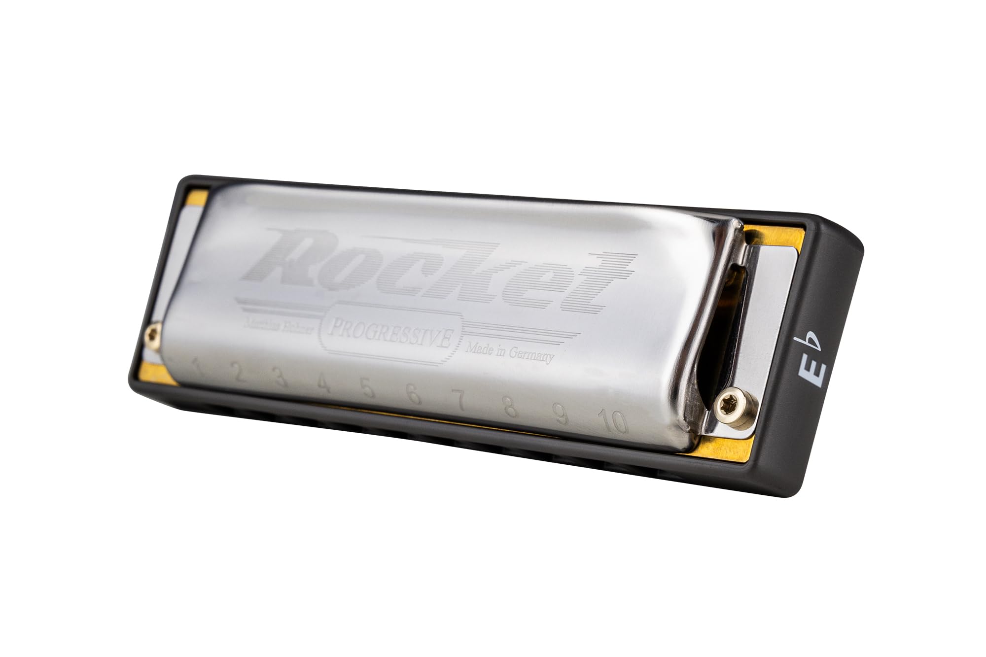 Hohner Progressive Rocket Harmonica - Key of E Flat Major w/ Case