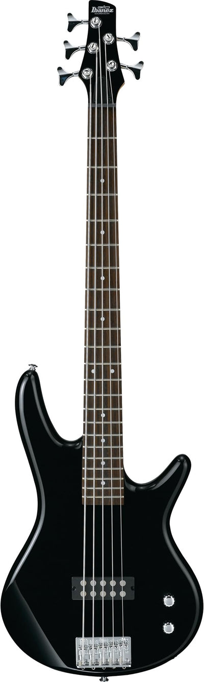 Ibanez GSR105EX SR Gio 5-String Bass Guitar - Black w/ Gig Bag