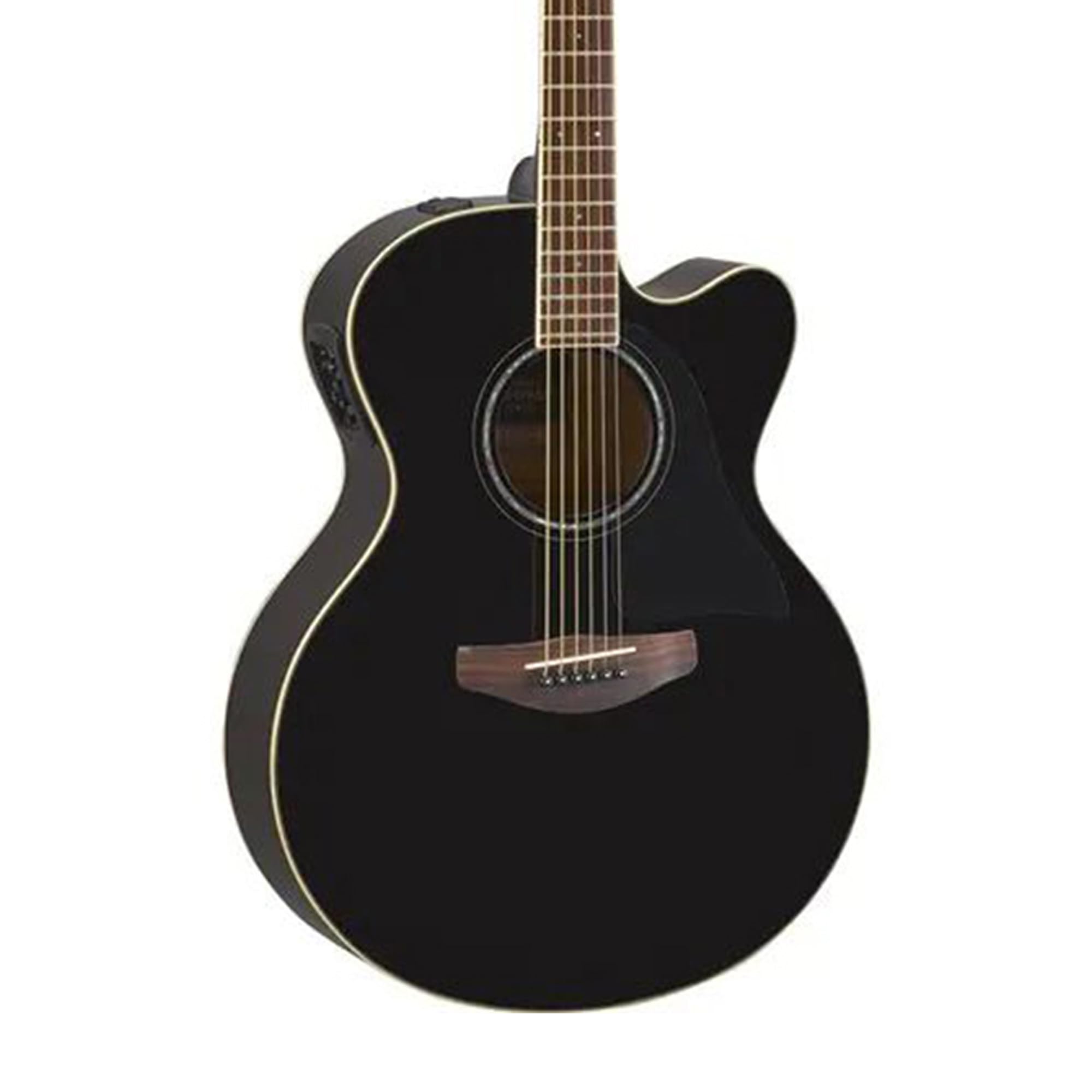 Yamaha CPX600 Acoustic-Electric Guitar - Black