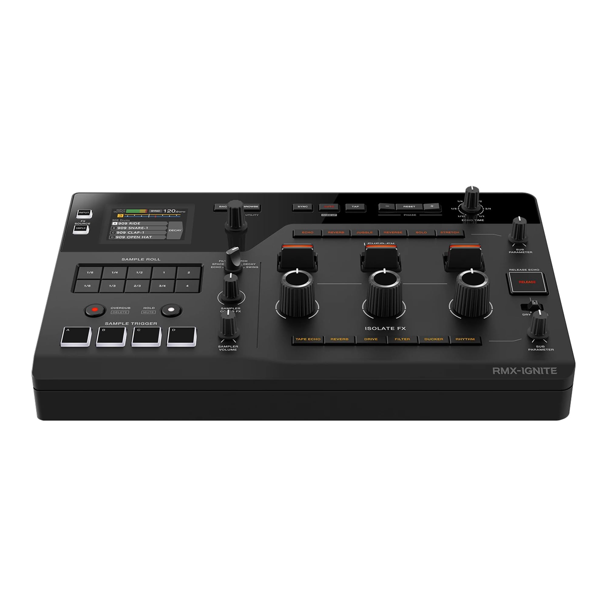 Pioneer DJ AlphaTheta RMX-IGNITE Professional DJ Effector w/ DJC-STS2 Stand