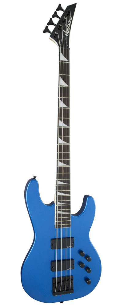 Jackson JS Series Concert Bass JS3 Bass Guitar - Metallic Blue w/ Instrument Cable