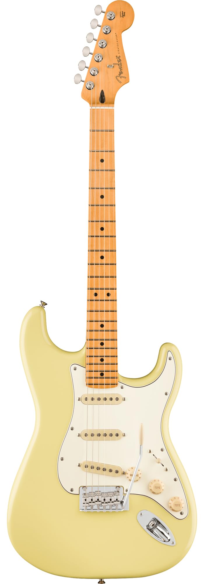 Fender Player II Stratocaster - Hialeah Yellow w/ Cleaning Kit