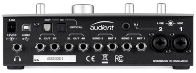 Audient iD22 10-In 14-Out Audio Interface w/ 4 Cables