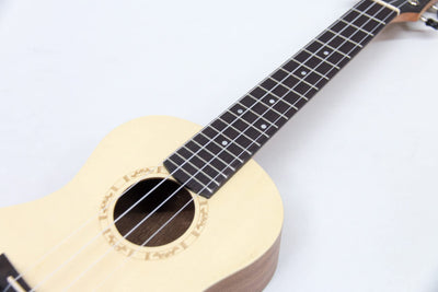 Crafter UC-200 Spruce Top Mahogany Concert Ukulele w/ Hard Case