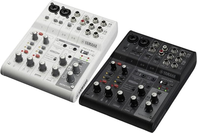 Yamaha AG06MK2 6-Channel Live Streaming Loopback Audio USB Mixer - Black