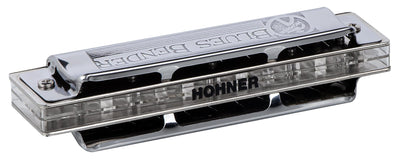 Hohner Blues Bender Harmonica - Key of C w/ Zip Pouch