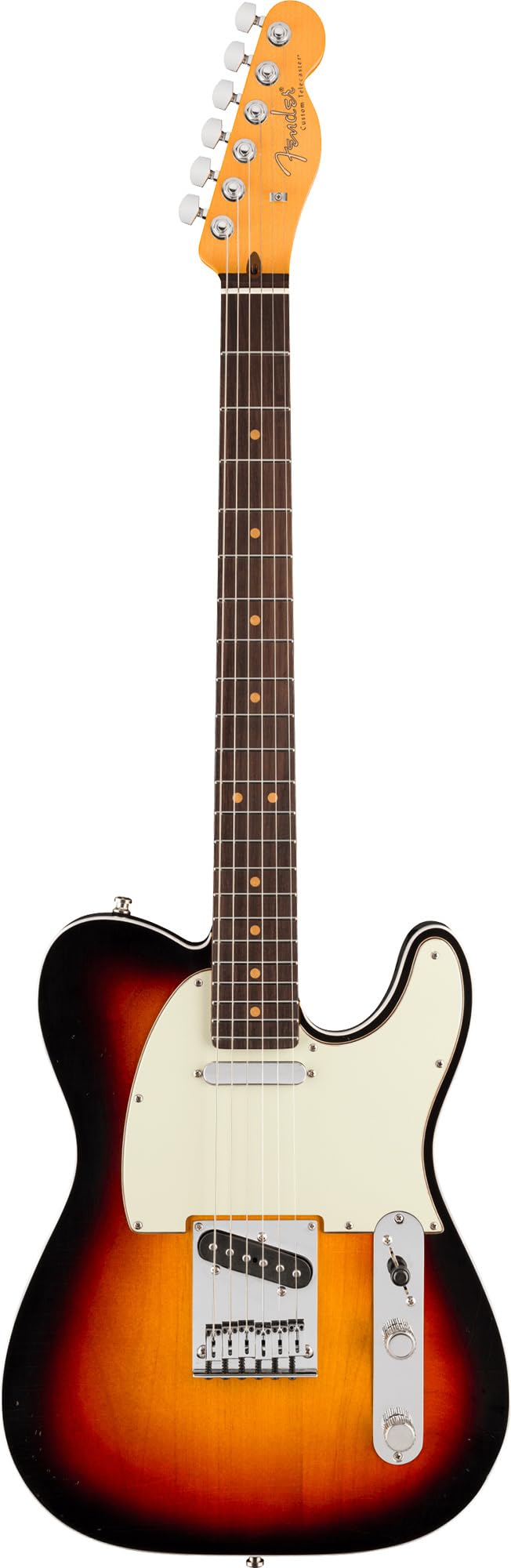Fender American Ultra Luxe Vintage '60s Telecaster Custom - 3-Color Sunburst w/ Instrument Cable