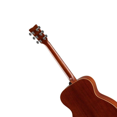 Yamaha FS850 Solid Top Small Body Acoustic Guitar - Natural Mahogany