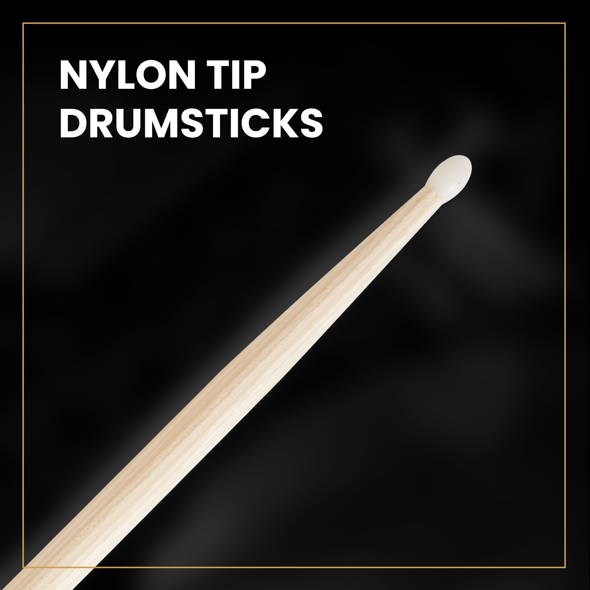Zildjian 7A DIP Nylon Tip Drumsticks