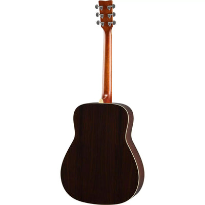 Yamaha FG830 Solid Top Folk Acoustic Guitar - Natural w/ Gig Bag