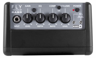 Blackstar Fly 3 Bass Mini Amplifier Stereo Pack - Black w/ Instrument Cable