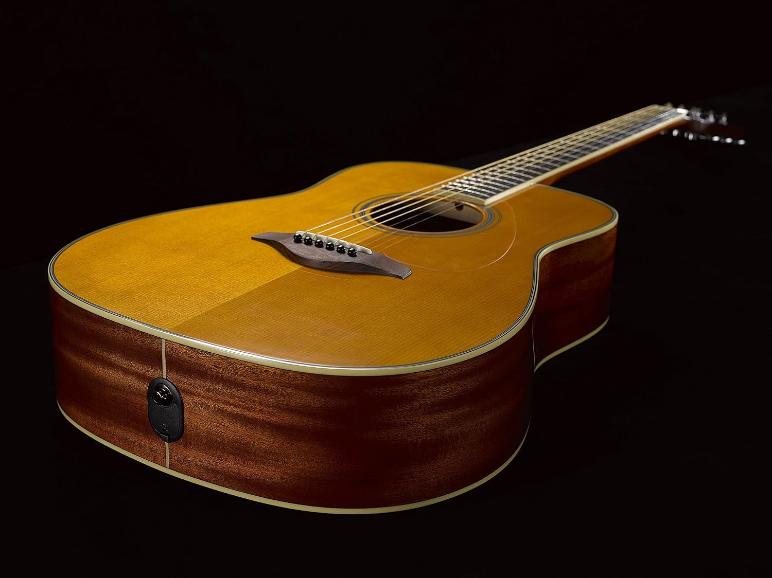 Yamaha FG-TA TransAcoustic Acoustic-Electric Guitar - Vintage Tint