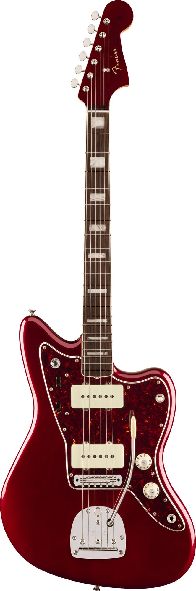 Fender Troy Van Leeuwen Jazzmaster - Oxblood w/ Guitar Cleaning Kit
