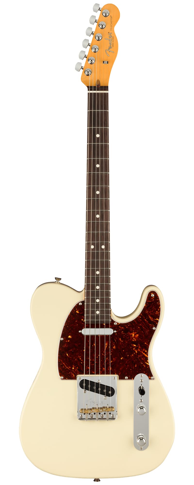 Fender American Professional II Telecaster - Olympic White w/ Cleaning Kit
