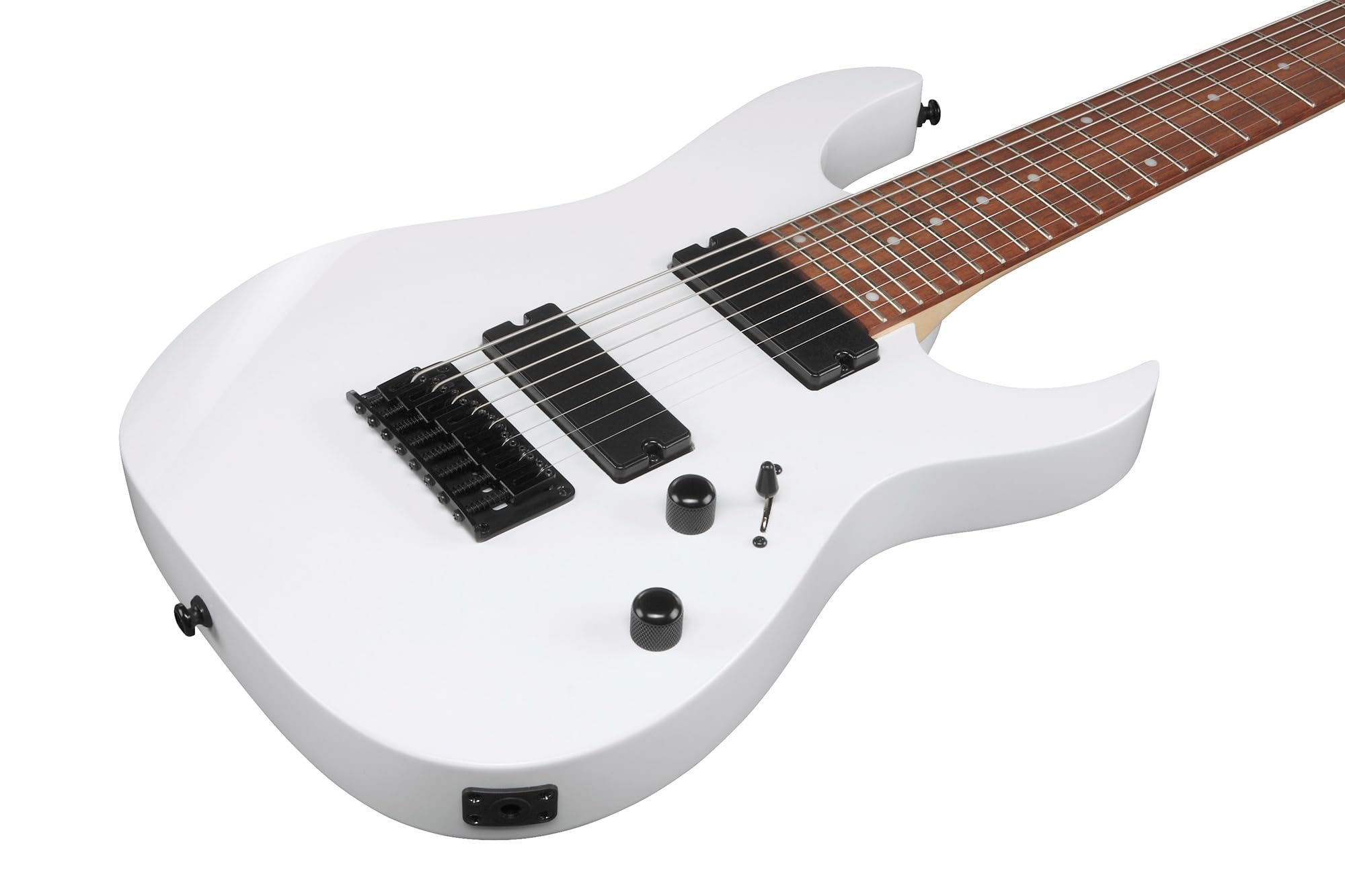 Ibanez RG8 RG Standard 8-String Electric Guitar - White w/ Gig Bag