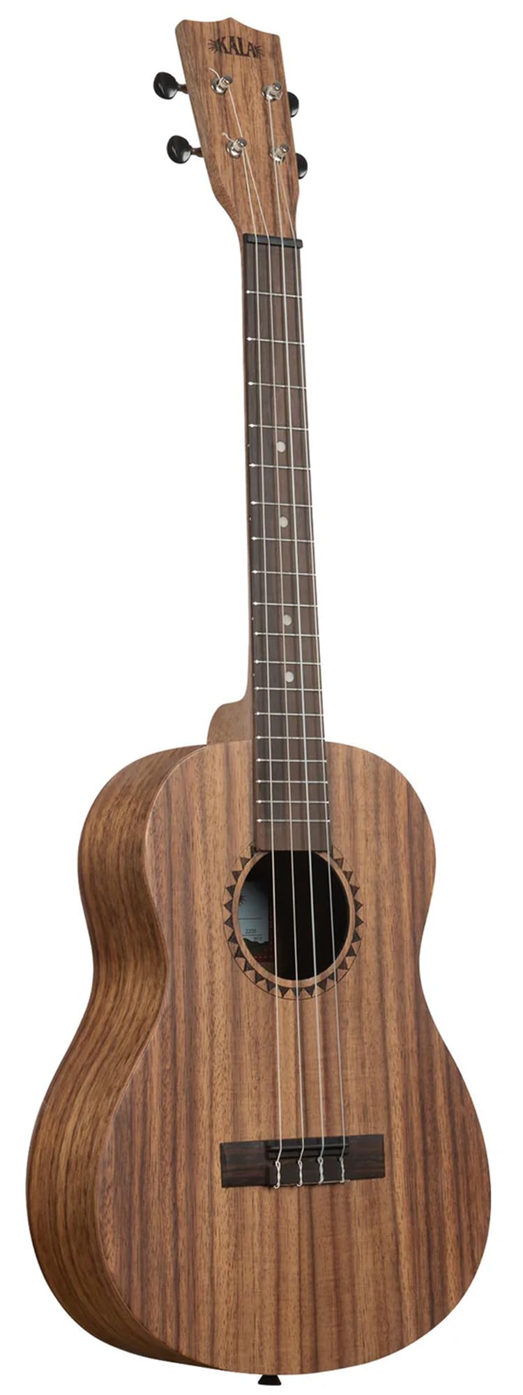 Kala KA-TEAK-B Teak Baritone Ukulele w/ Hard Case
