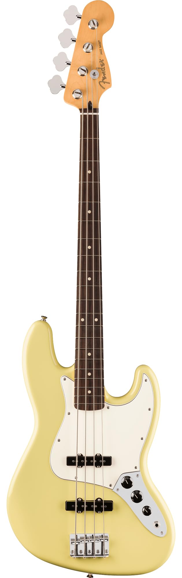 Fender Player II Jazz Bass - Hialeah Yellow w/ Cleaning Kit