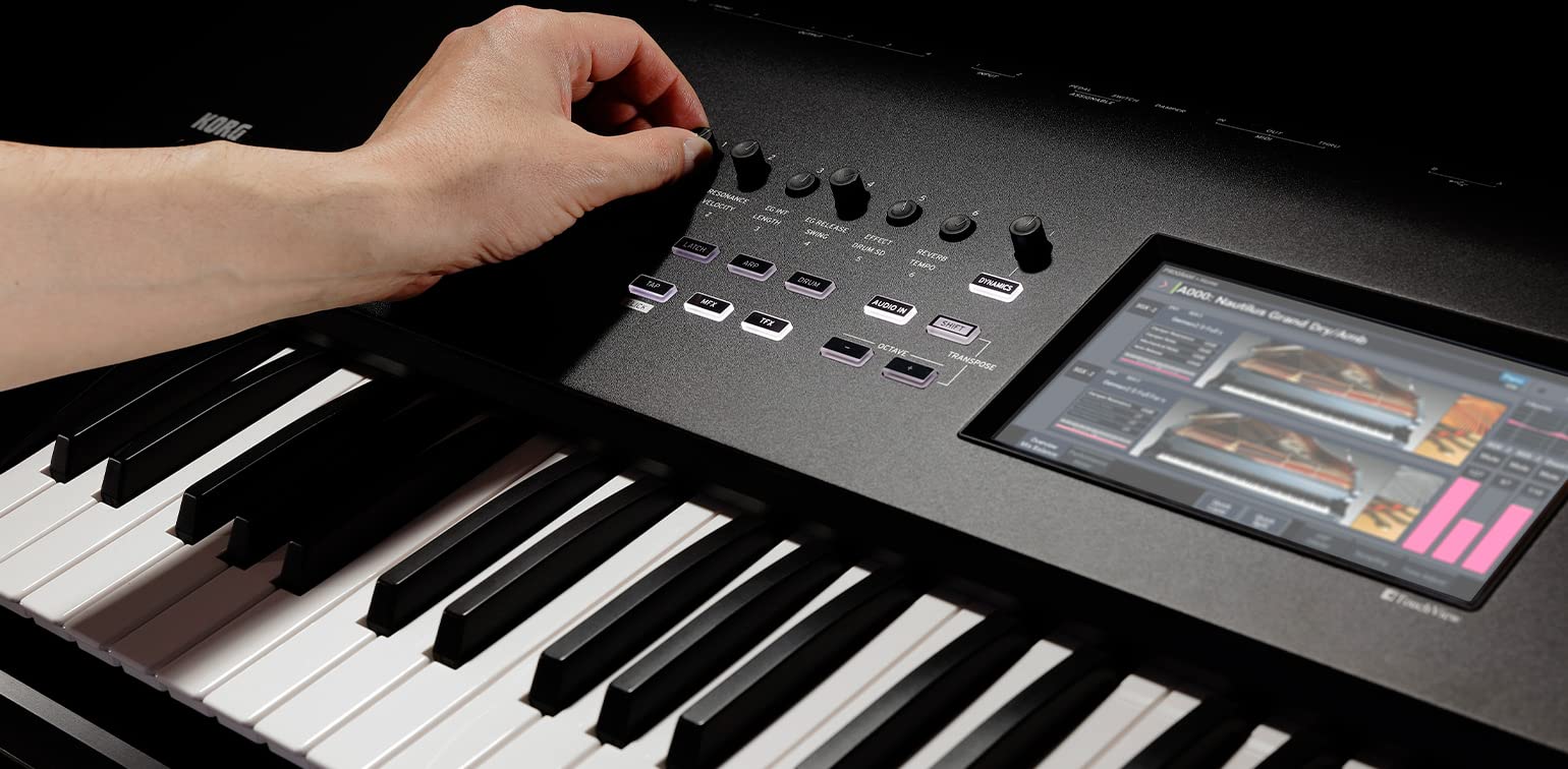 Korg Nautilus 88 Synthesizer Workstation w/ Sustain Pedal