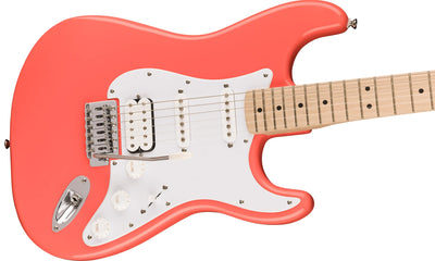 Fender Squier Sonic Stratocaster HSS - Tahititan Coral w/ Tuner