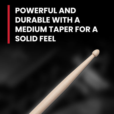 Vic Firth American Classic 2B Drumsticks - 12 Pack w/ Stick Bag