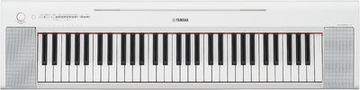 Yamaha NP-15 61-Key Piaggero Portable Keyboard - White