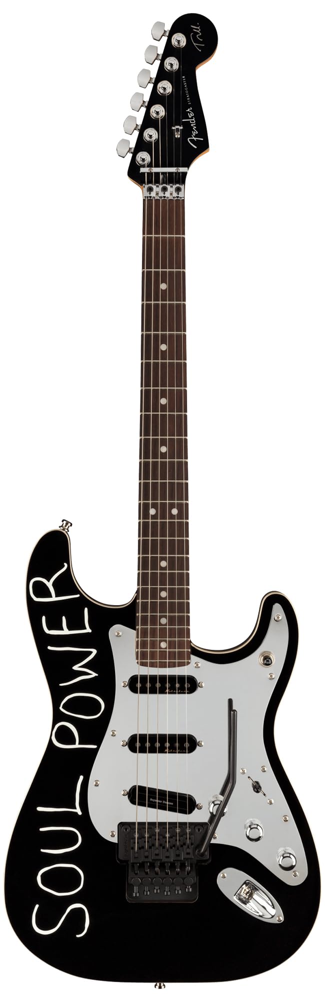 Fender Tom Morello Stratocaster - Black w/ Guitar Cleaning Kit