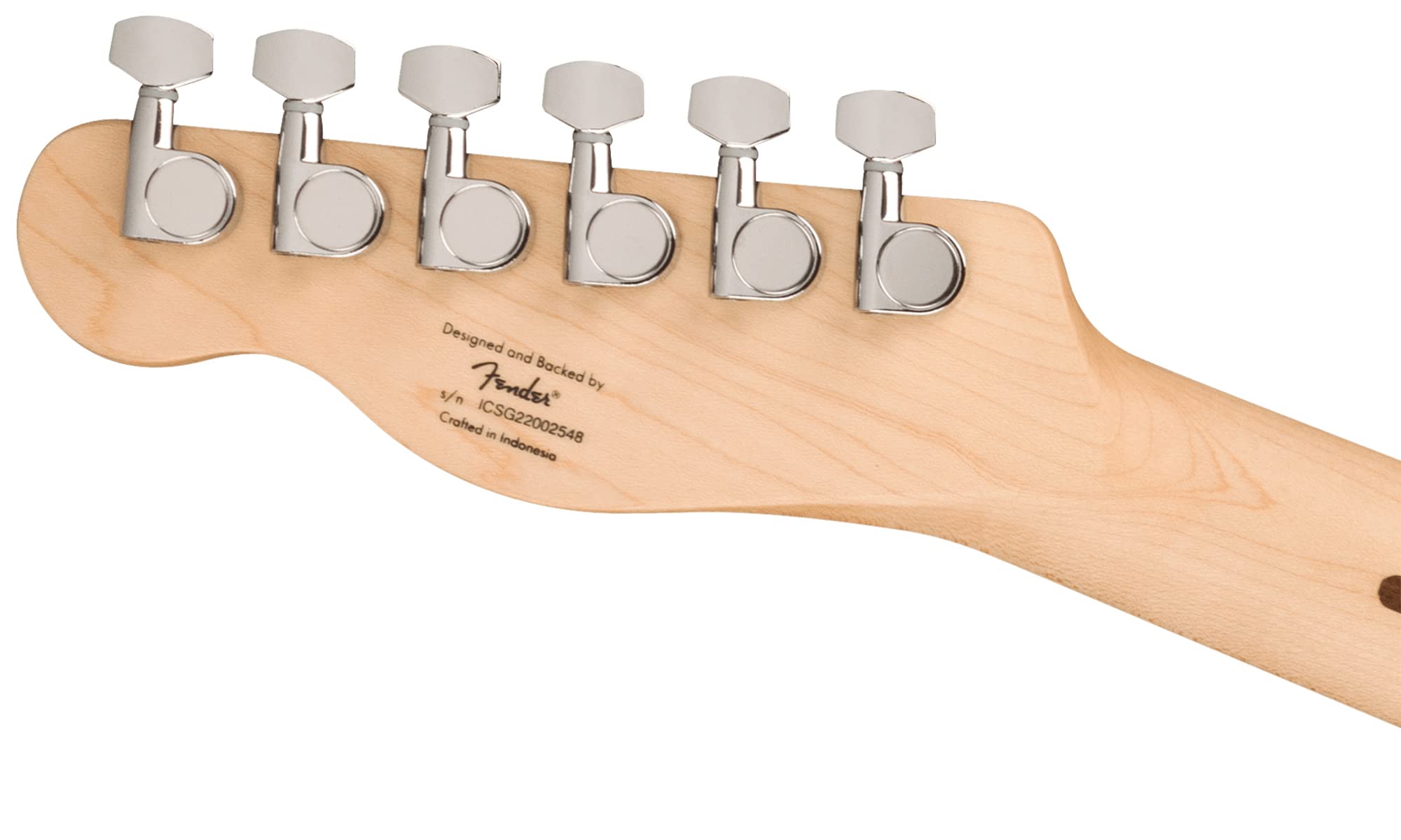 Fender Squier Sonic Esquire H Electric Guitar - Arctic White w/ Tuner