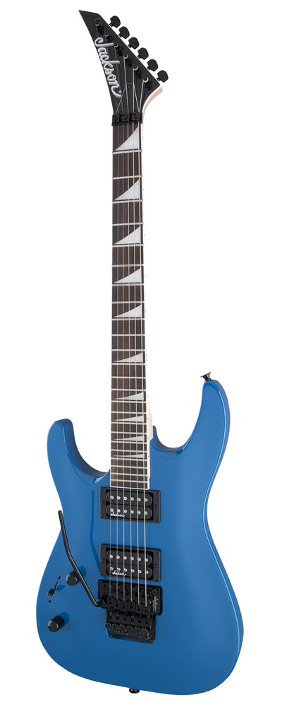 Jackson JS Series Dinky Arch Top JS32 DKA Left-Handed Electric Guitar - Bright Blue w/ Instrument Cable