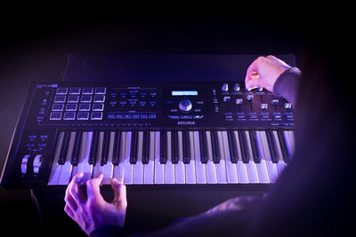 Arturia KeyLab 49 MkII Keyboard Controller - Black w/ Headphones