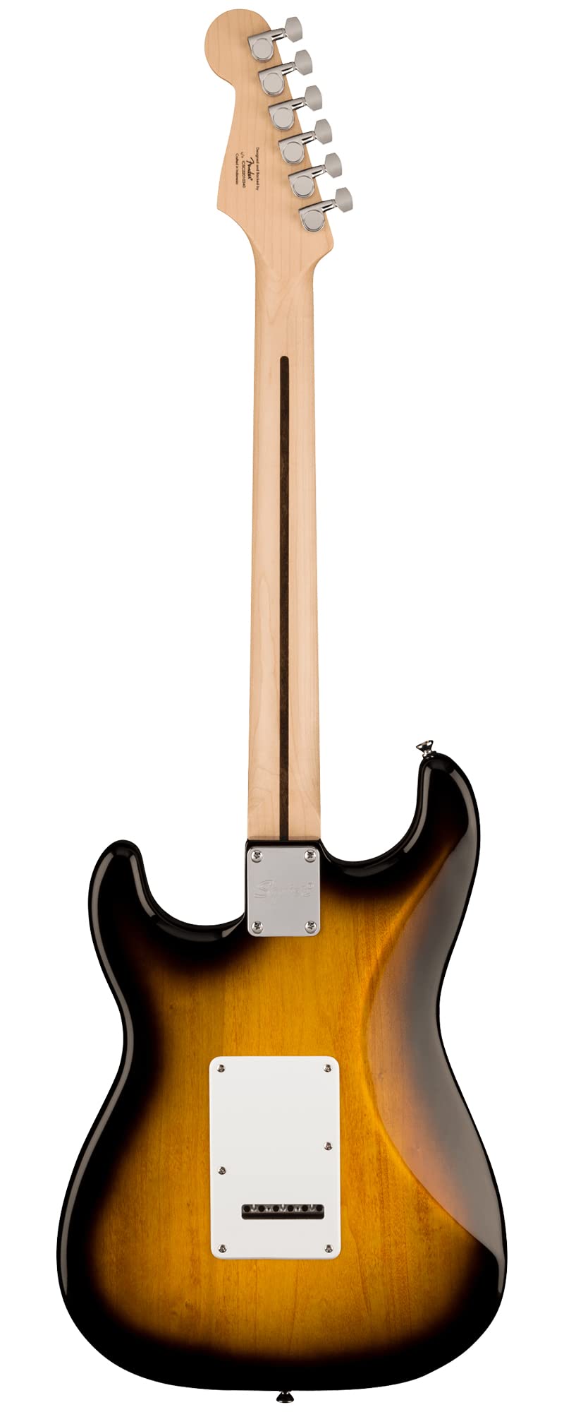Fender Squier Sonic Stratocaster, White Pickguard, Maple Fingerboard - 2-Color Sunburst