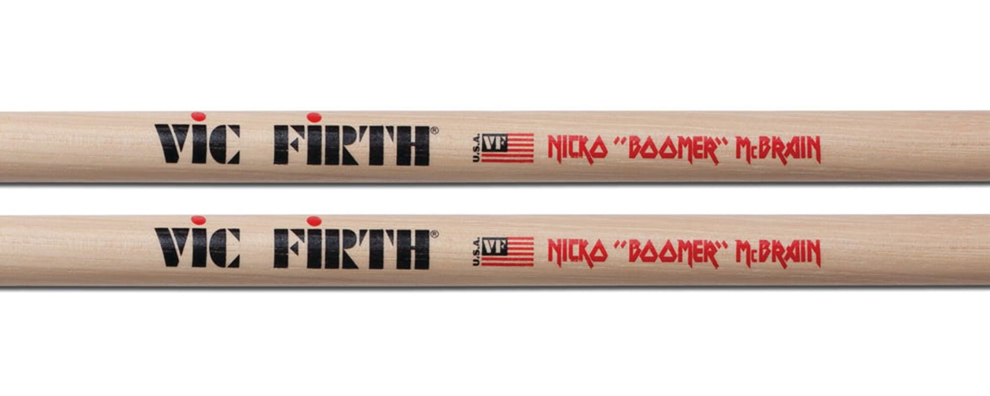 Vic Firth Signature Series Nicko McBrain Drumsticks - 12 Pack