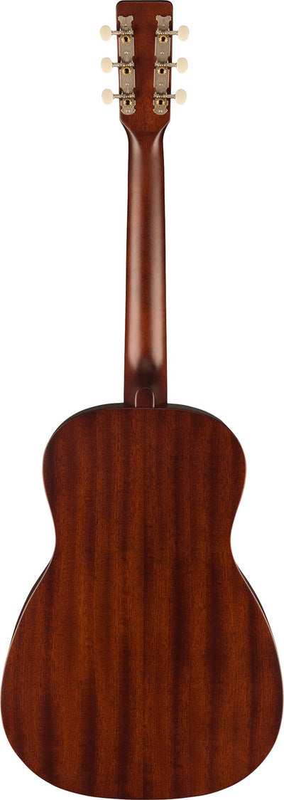 Gretsch Jim Dandy Deltoluxe Parlor Short Scale Acoustic-Electric Guitar - Black Top w/ Strap