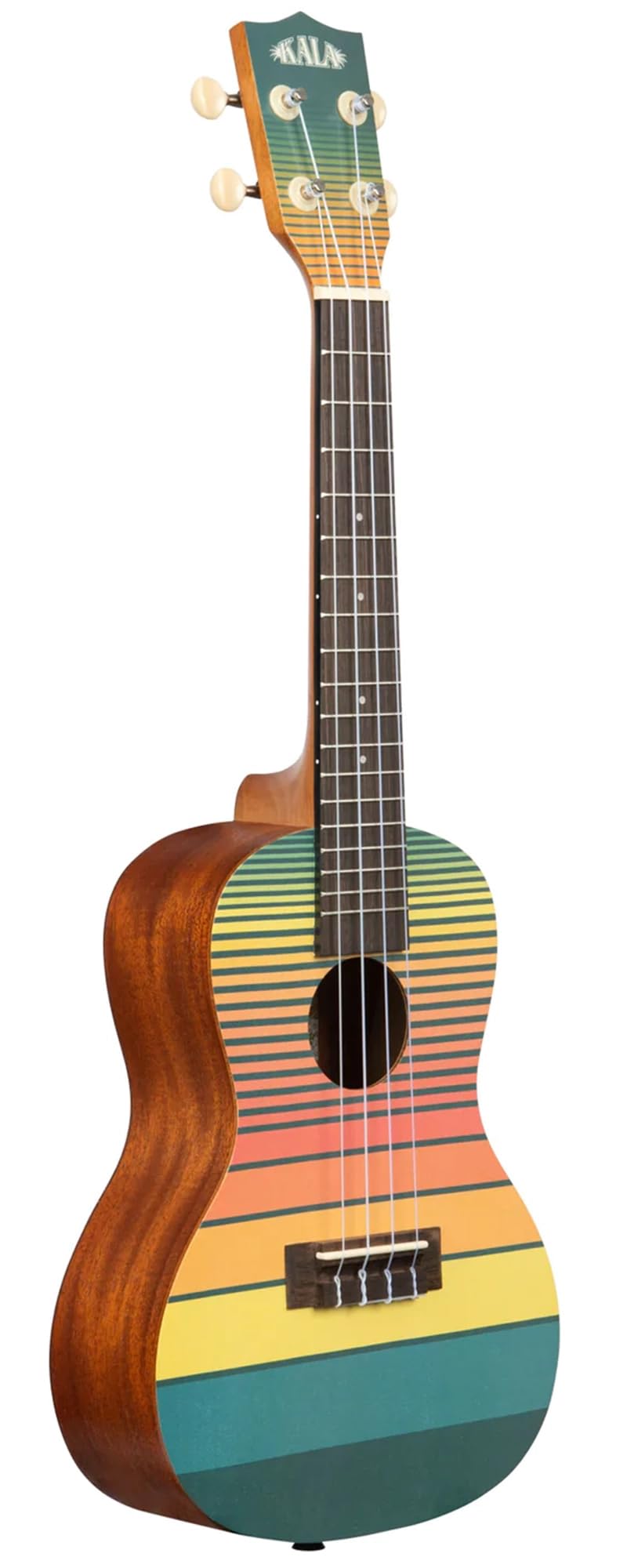 Kala KA-SURF-DAWNPATROL Surfboard Dawn Patrol Concert Ukulele w/ Gig Bag