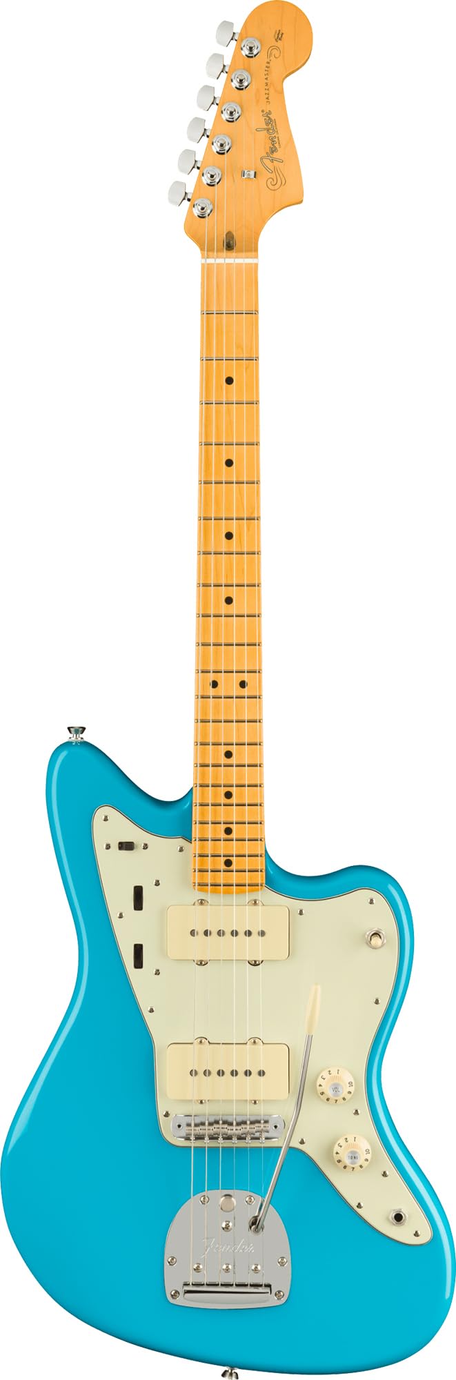 Fender American Professional II Jazzmaster - Miami Blue w/ Guitar Cleaning Kit