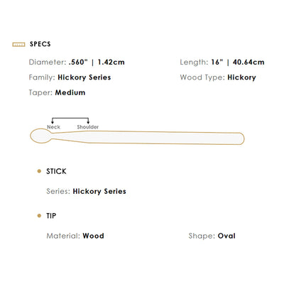 Zildjian 5A Red Drumsticks - 3 Pack