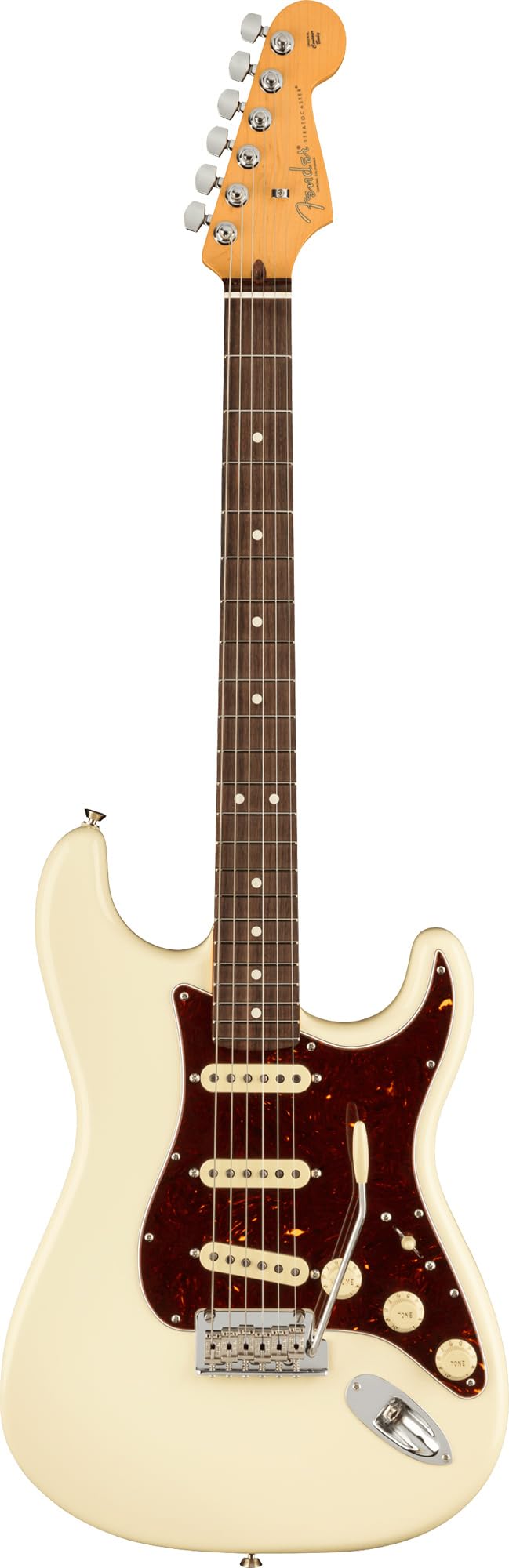 Fender American Professional II Stratocaster - Olympic White w/ Guitar Cleaning Kit