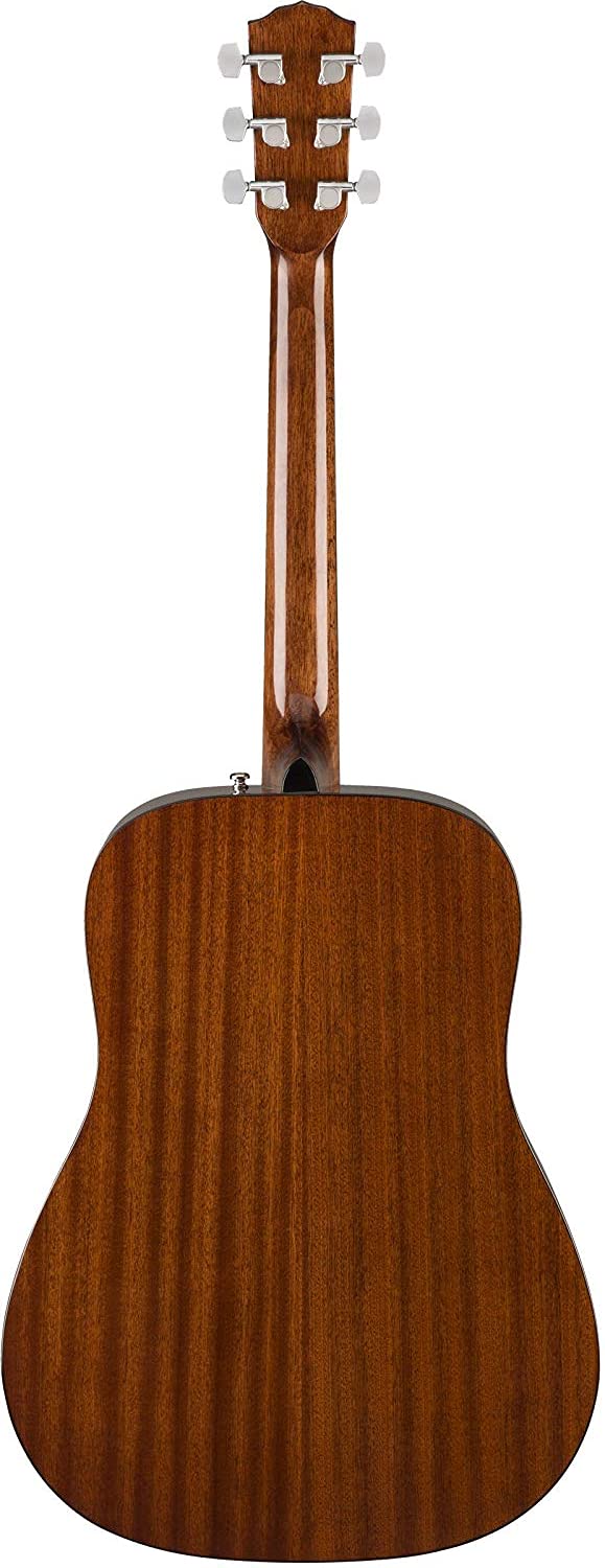Fender CD-60S Solid Top Dreadnought Acoustic Guitar, Left Handed - Natural