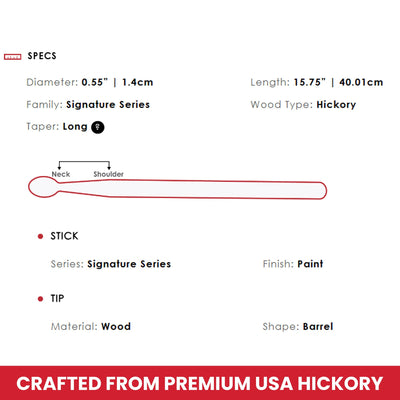 Vic Firth SSG Signature Series Steve Gadd Drumsticks