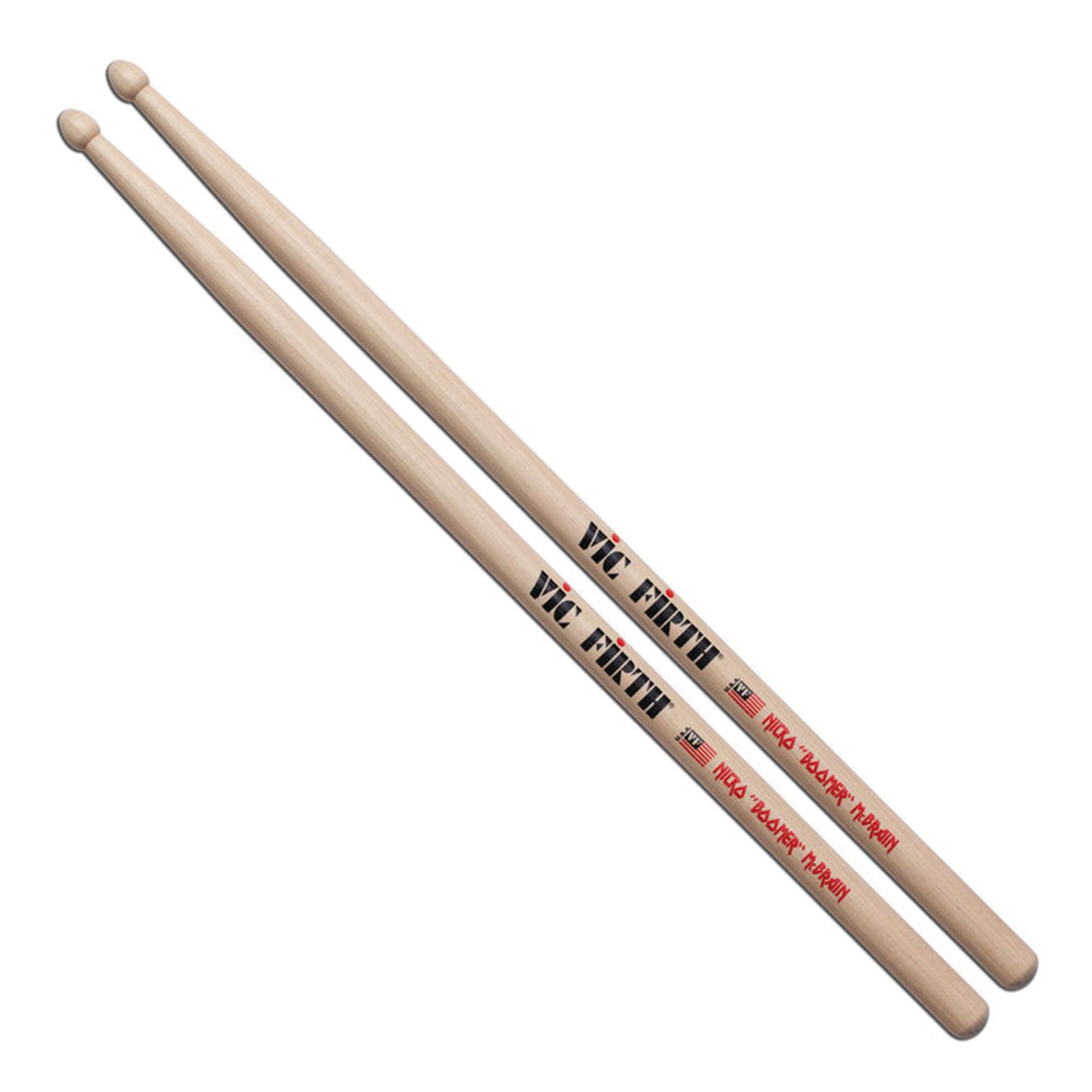 Vic Firth Signature Series Nicko McBrain Drumsticks - 3 Pack