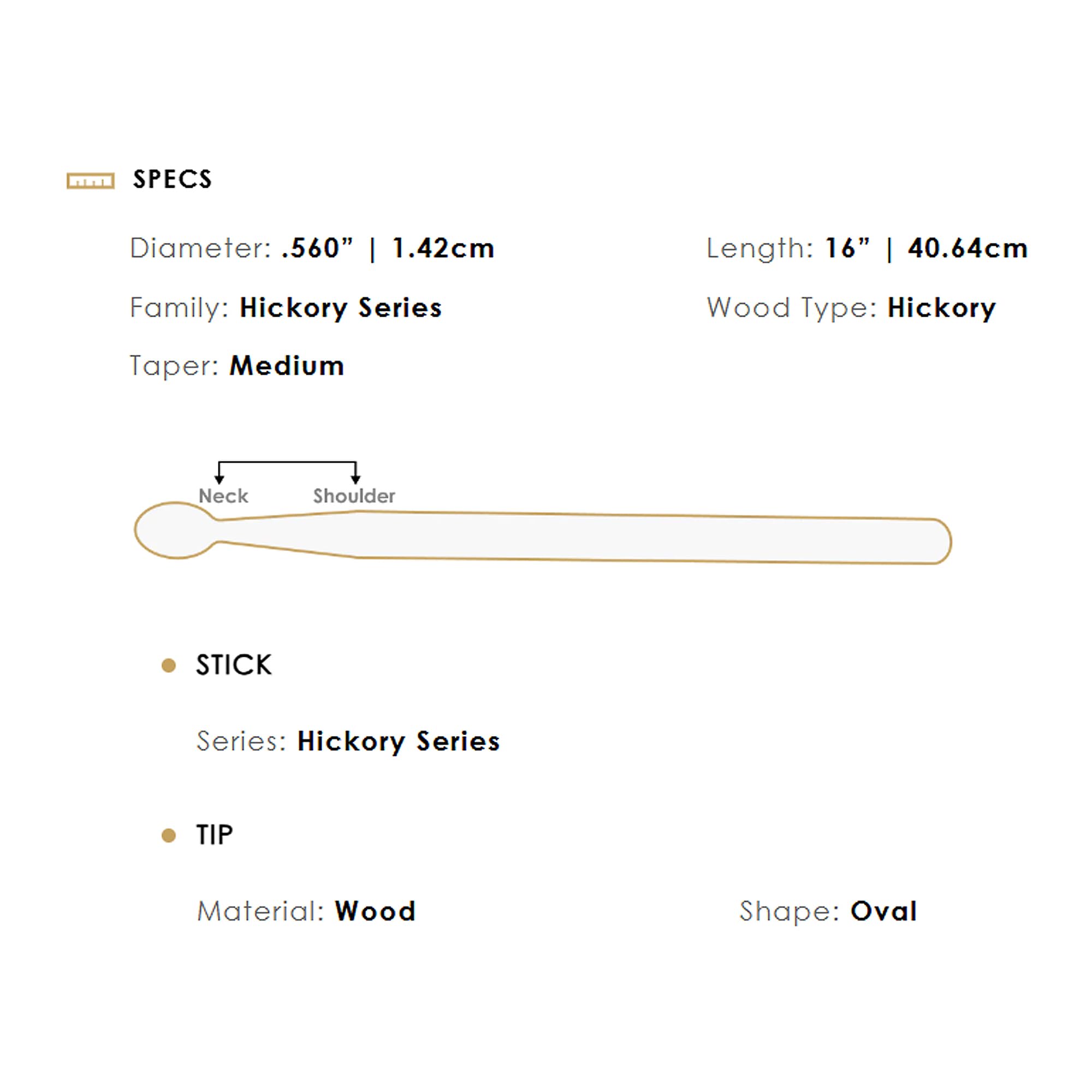 Zildjian 5A Wood Drumsticks - 12 Pack