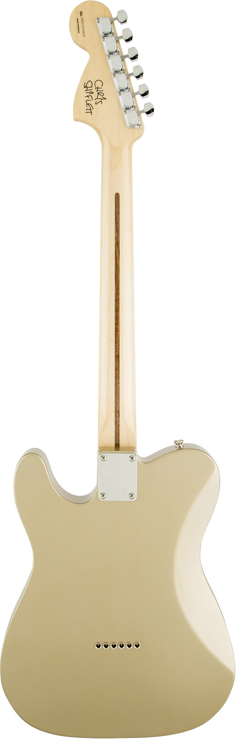 Fender Chris Shiflett Telecaster Deluxe - Shoreline Gold