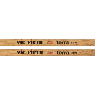 Vic Firth American Classic 5B Terra Nylon Tip Drumsticks - 3 Pack