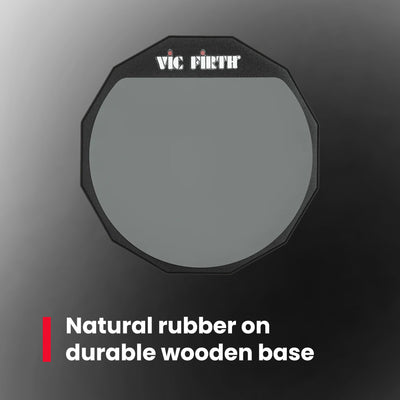 Vic Firth PAD12 12" Single-Sided Practice Pad