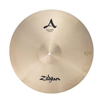 Zildjian A0043 22" A Ping Ride Cymbal w/ Drumstick Bag